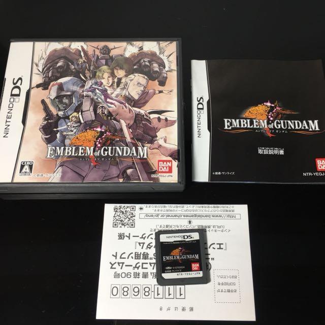 Emblem Of Gundam Nintendo Ds Toys Games Video Gaming Video Games On Carousell