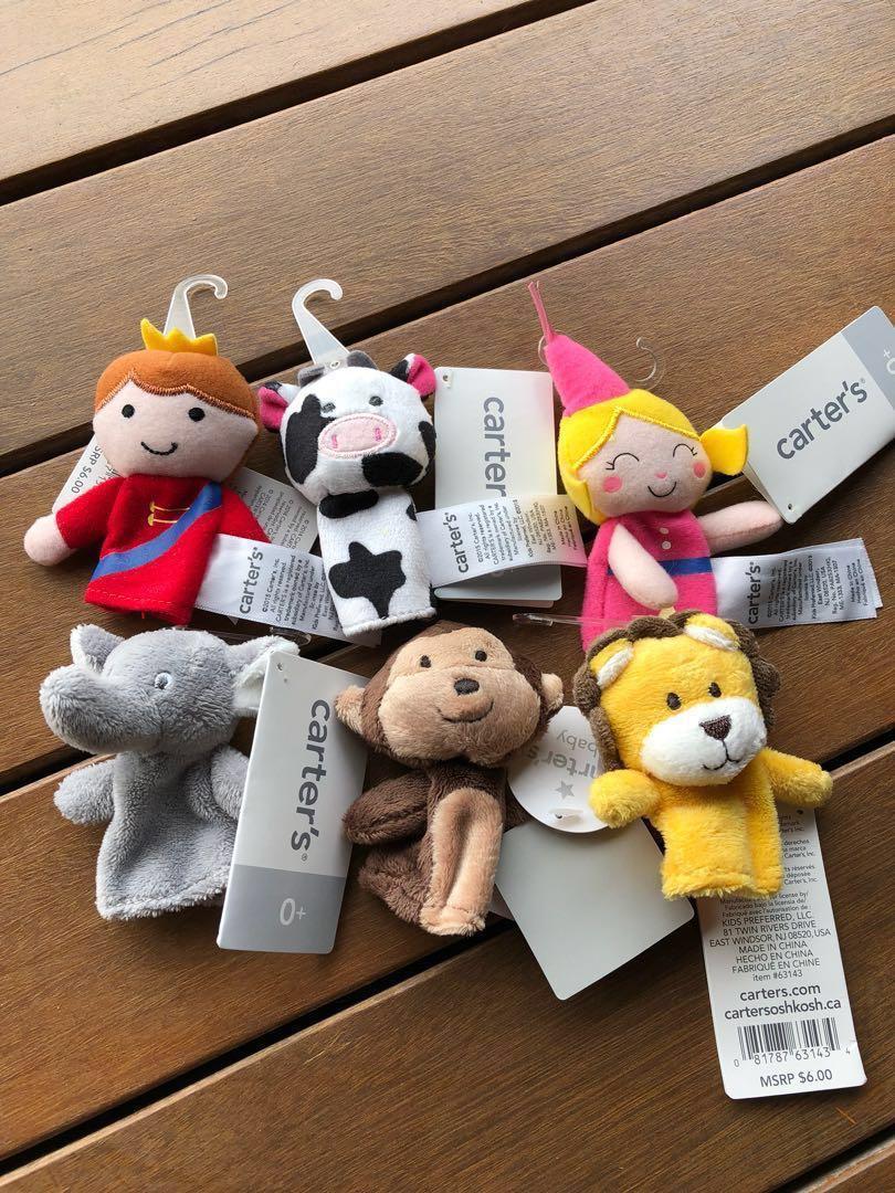 carter's finger puppets