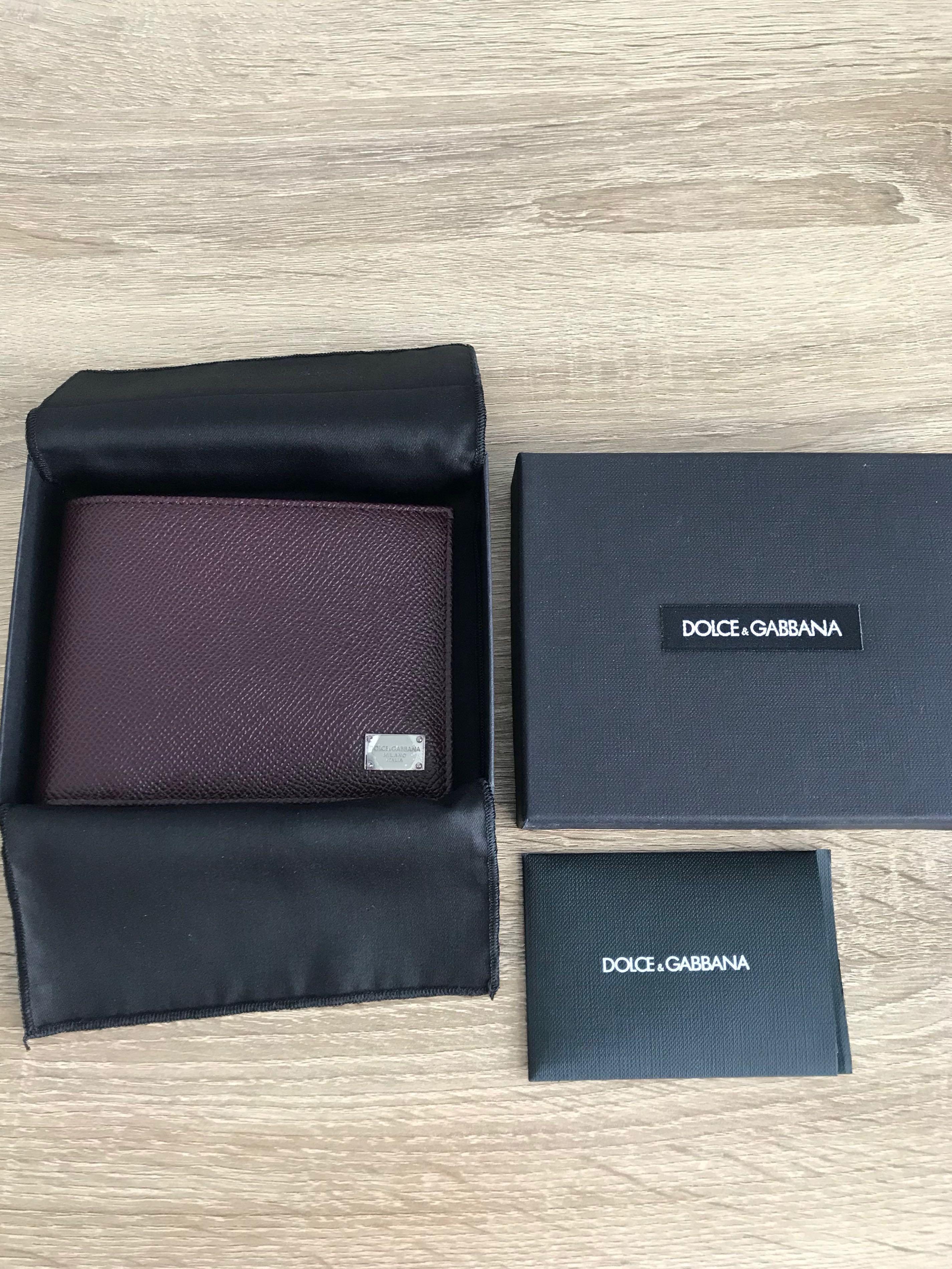 dolce and gabbana mens wallets