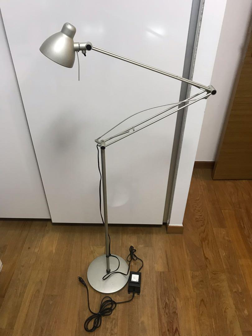 floor standing reading light