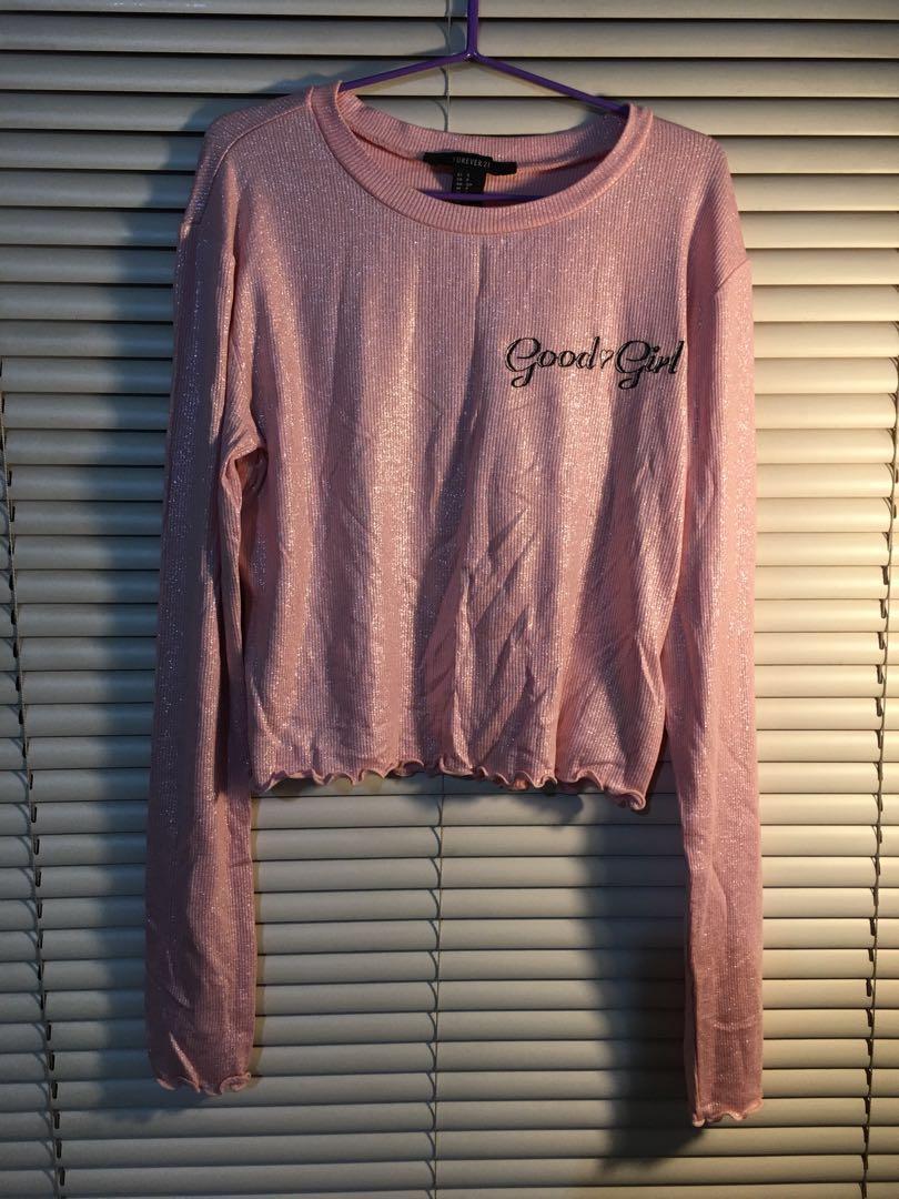 forever 21 girls crop tops