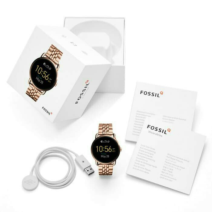 FOSSIL Q WANDER Fesyen Wanita Jam Tangan di Carousell