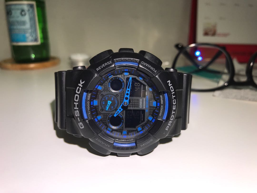 G Shock Ga 100 1a2er Men S Fashion Watches On Carousell