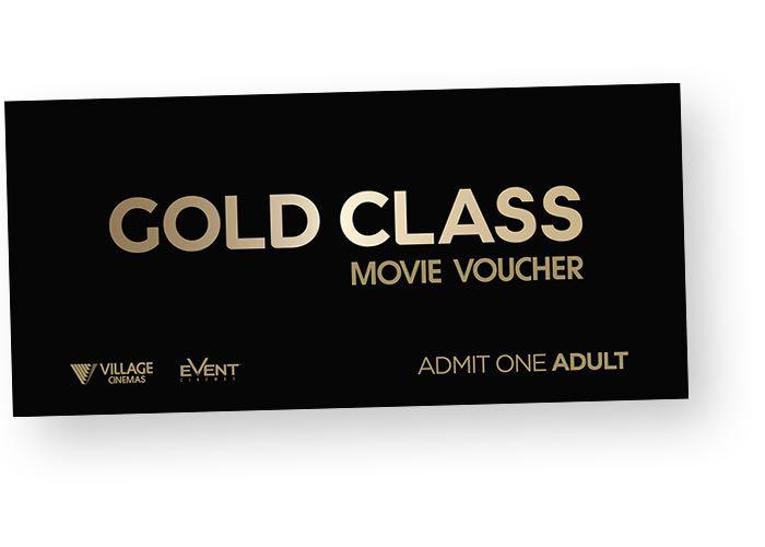 Gold class movie tickets, Tickets & Vouchers, Vouchers on Carousell