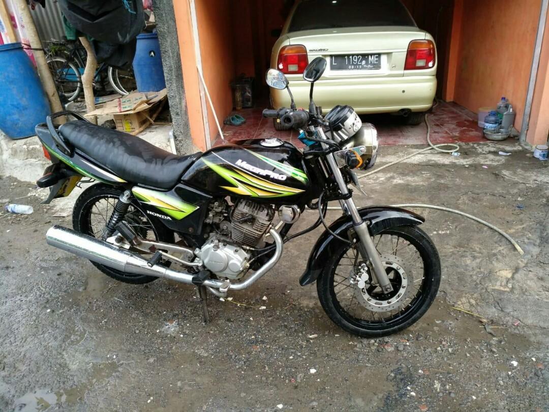 Honda Mega Pro 2005 Plat L Pajak Hidup