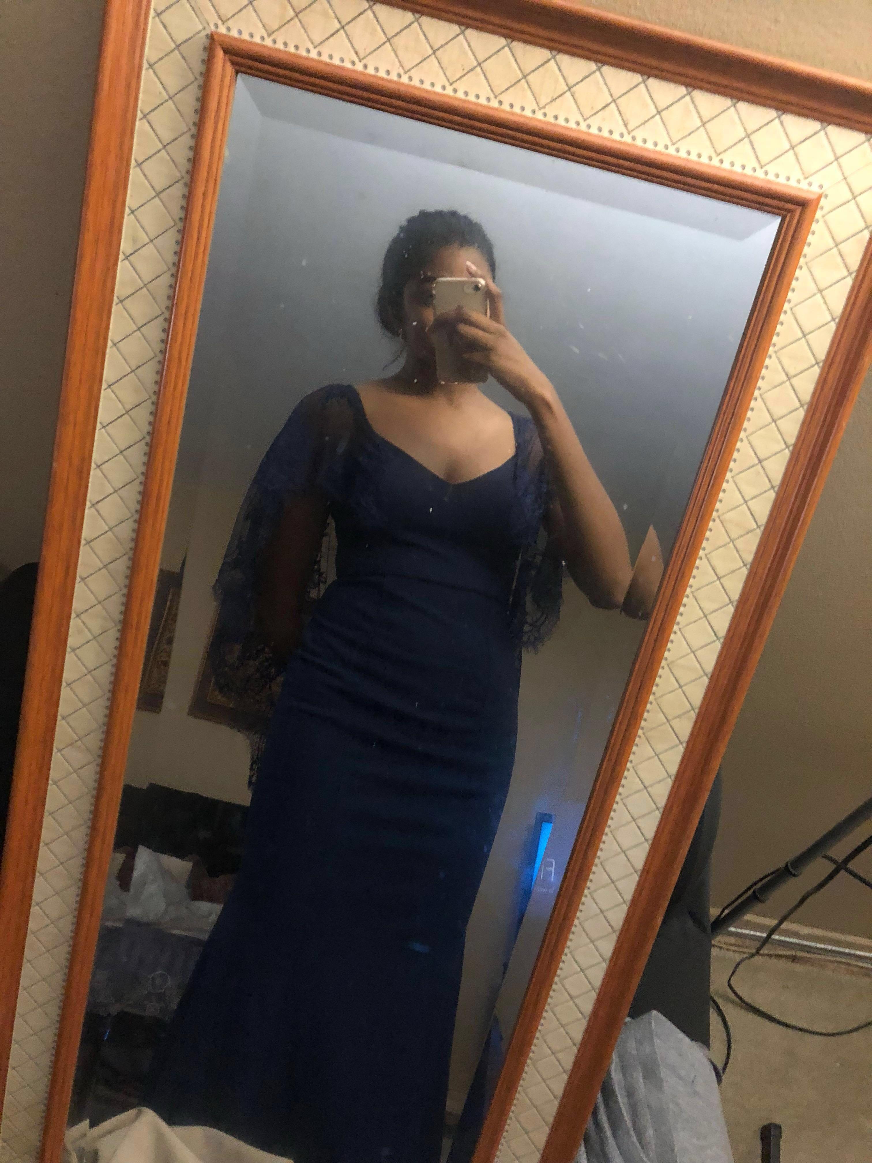 Navy dress shawl store
