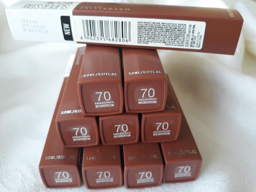 Maybelline Superstay Matte Ink In Amazonian Health Beauty
