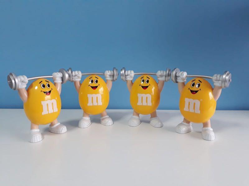 M&M's Figure 5 Set CANDY Character m&m Mini PVC Collectible Toy