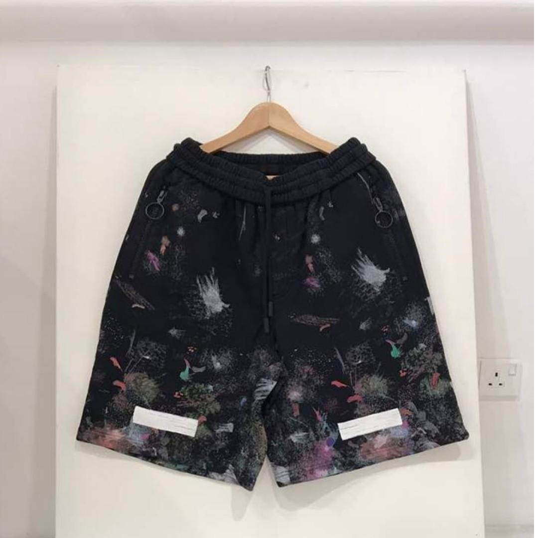 Off white galaxy clearance shorts