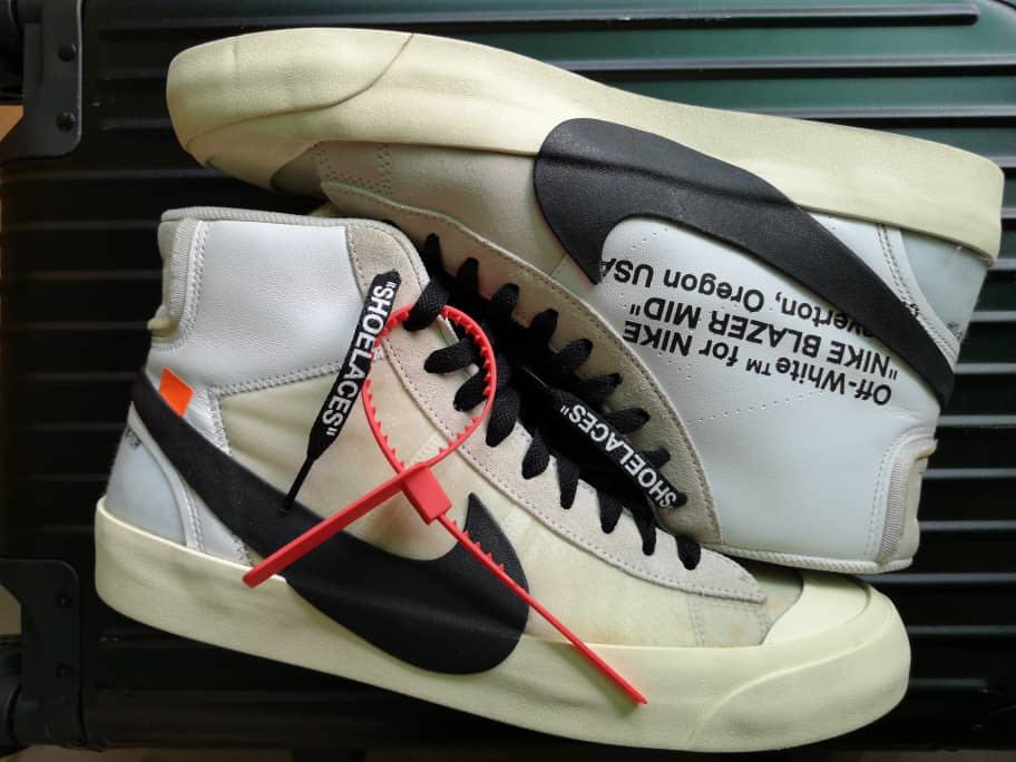 off white blazer mid white