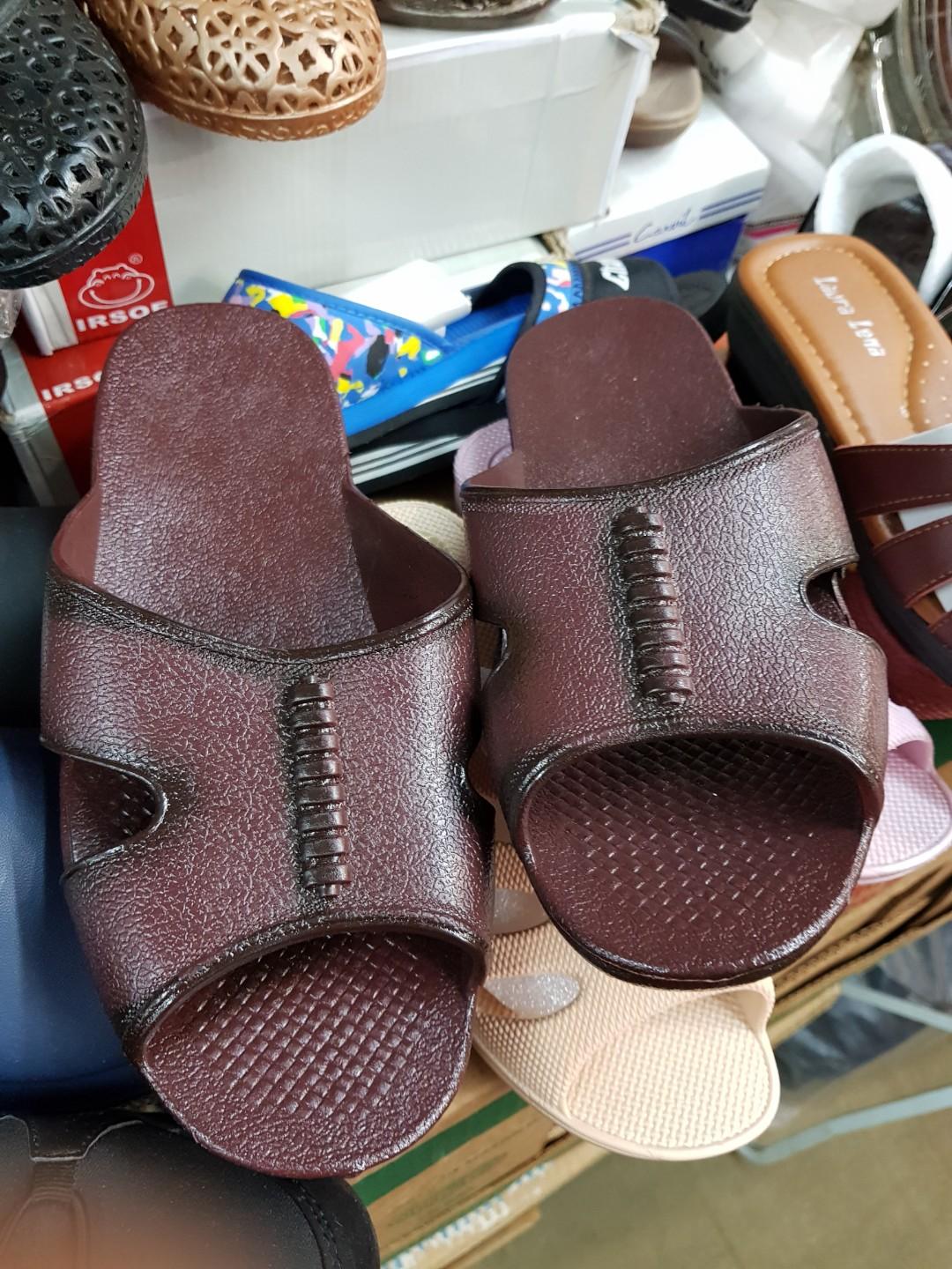 old school slippers