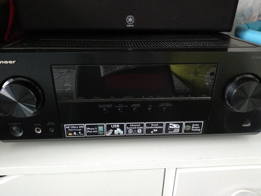 Pioneer receiver hdmi Dolby 4k UHD, TV & Home Appliances, TV