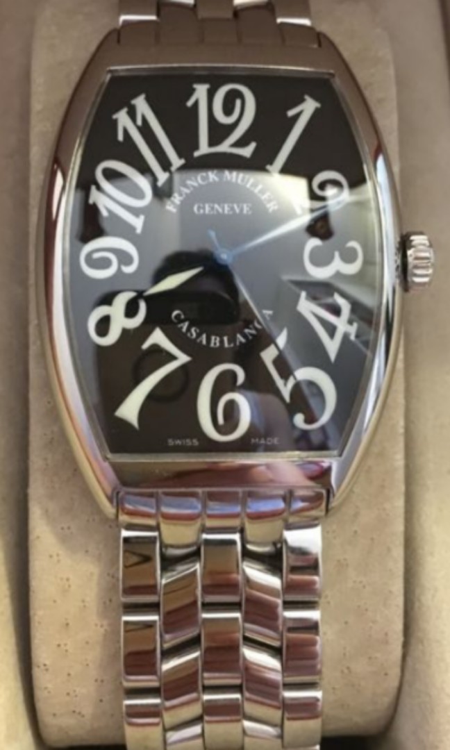 Pristine condition automatic Franck Muller Casablanca Master of complications Model no 6850COBLK