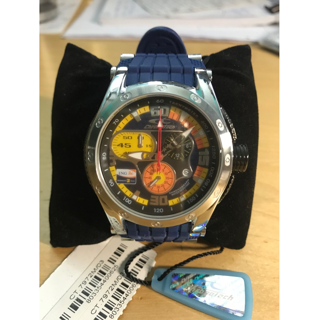 Chronotech f1 renault watch shop