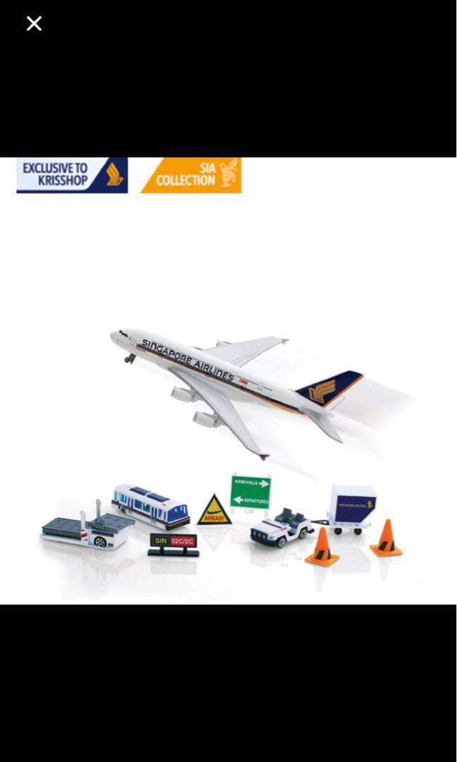 singapore airlines airport playset