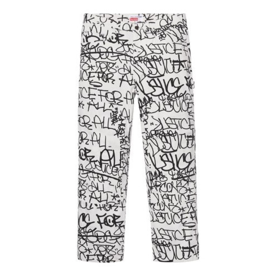 supreme x cdg pants