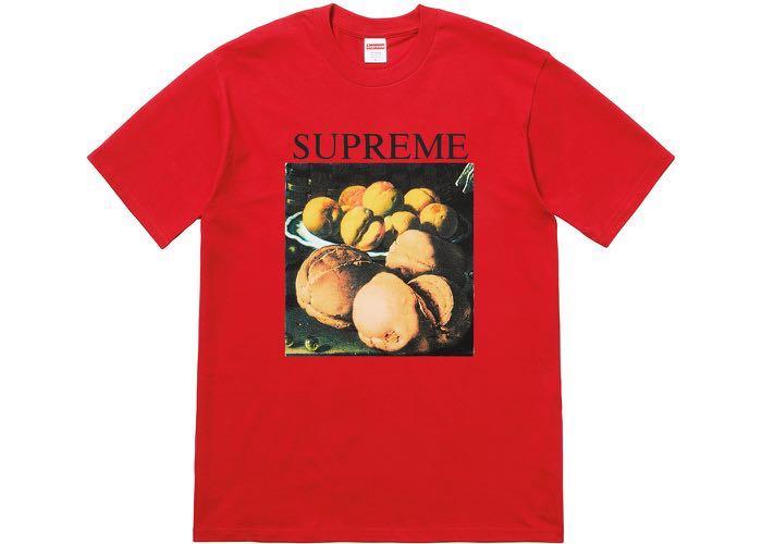 Supreme still life outlet tee red