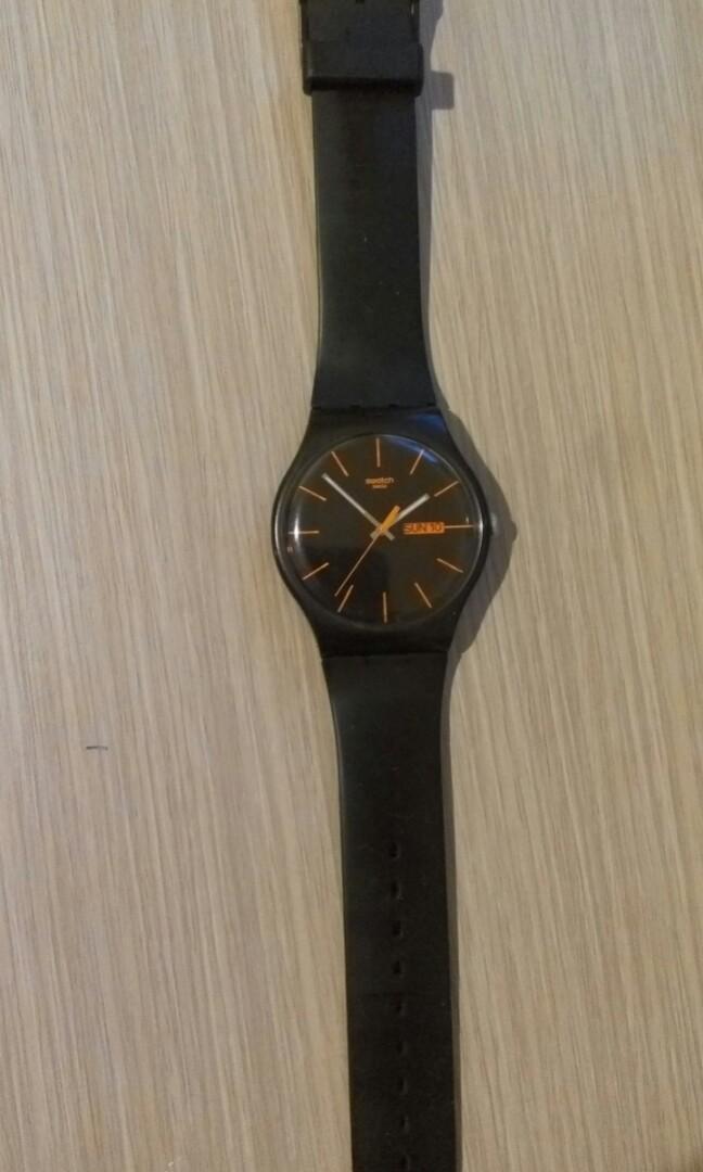 Swatch patented water resistance Swiss Made V8