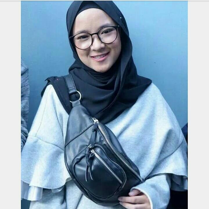 TAS WANITA NISA SABYAN WAISTBAG WAISTBAG TAS PINGGANG TAS BRANDED TAS SELEMPANG WAIST BAG TAS KULIT