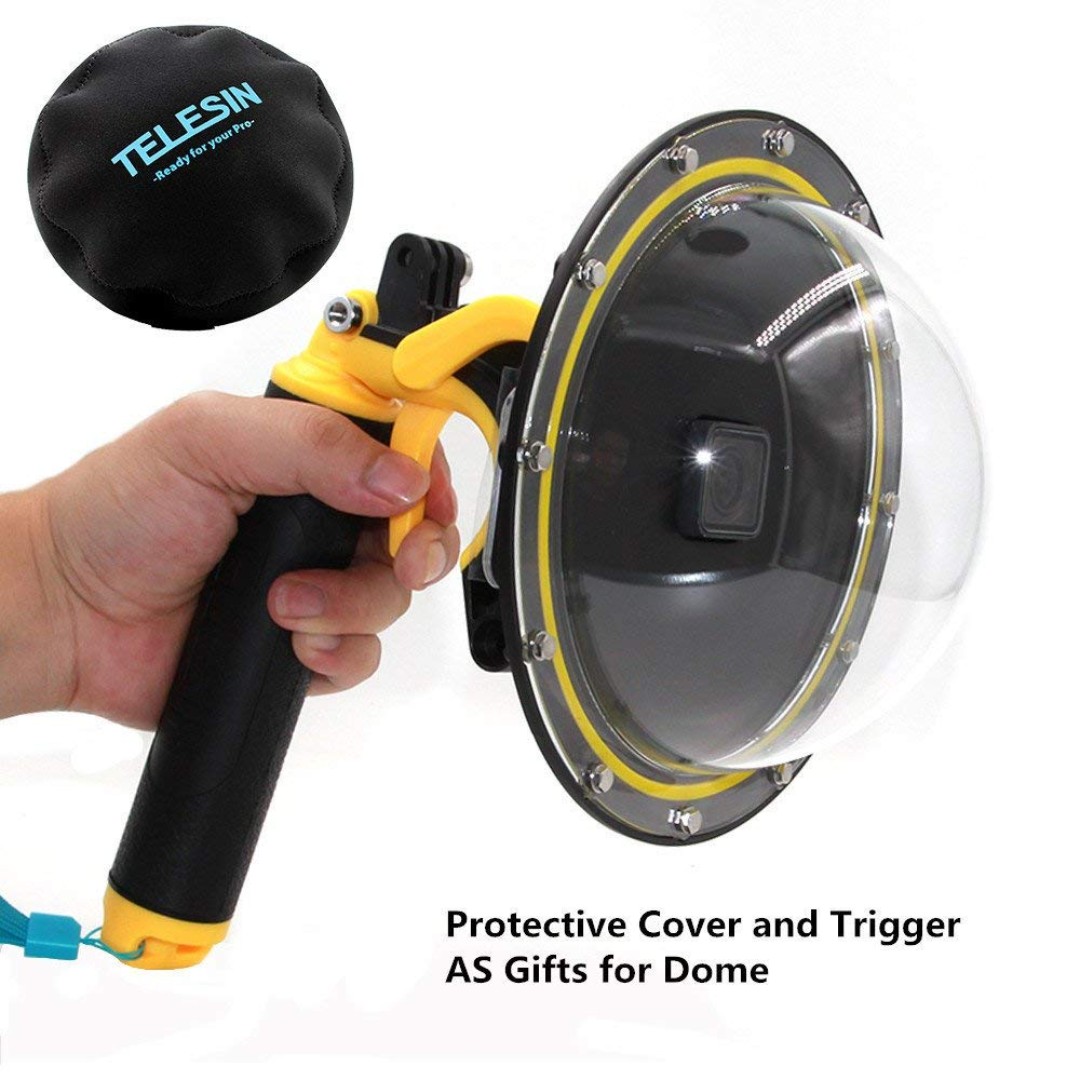 TELESIN Underwater Dome Port for GoPro [NEW], Photography, Photography
