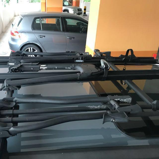 thule bike rack car