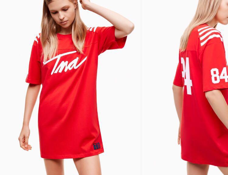Tna t deals shirt dress