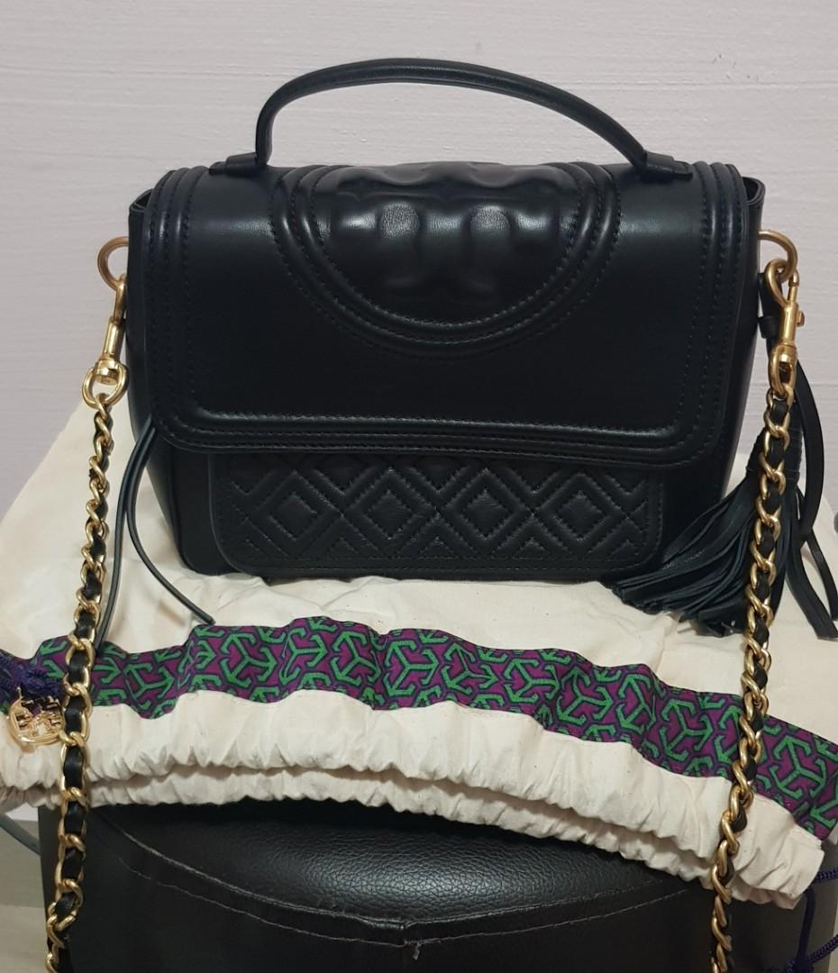Tory Burch Fleming Satchel Women s Fashion Bags Wallets Shoulder Bags on Carousell