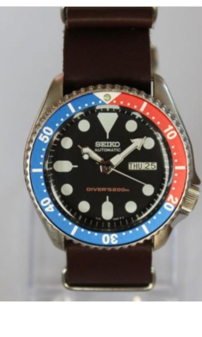 Vintage 1996 Seiko 7S26-0020 Scuba Diver 200M PEPSI Bezel, Men's Fashion,  Watches & Accessories, Watches on Carousell