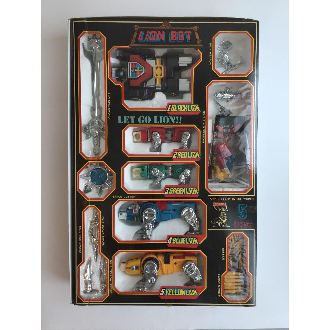Voltron Lionbot Golion SUPER RARE Taiwanese Diamond Belt Version