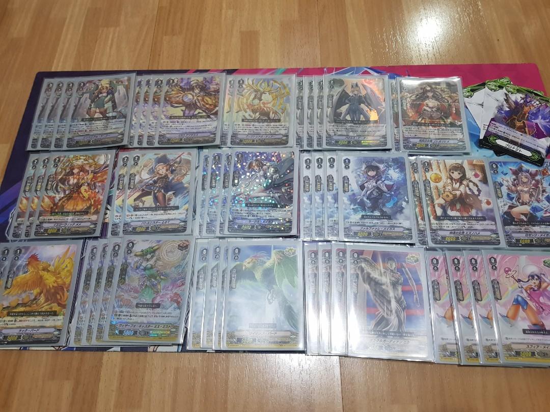 Wts Cardfight Vanguard Full Built Oracle Think Tank Deck