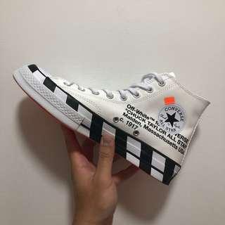 US 8 Off White Converse Chuck Taylor All Stars 70