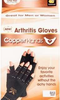 Copper hands compression gloves for arthritis pain relief