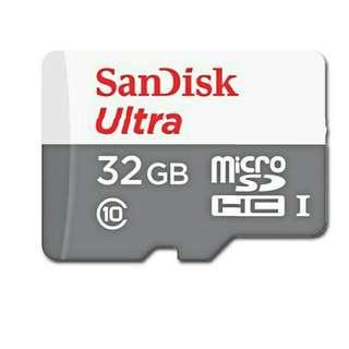 SanDisk Ultra Micro SDHC UHS-1 Class10 (32Gb)