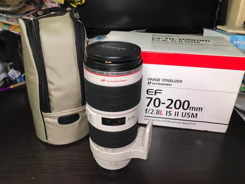 99% new // Canon EF 70-200mm f/2.8L IS USM II 連B+W Filter, 攝影
