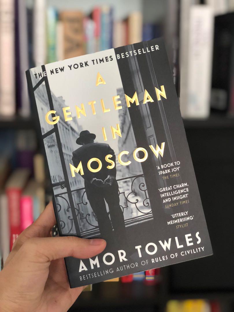 A Gentleman In Moscow By Amor Towles Books Stationery Fiction On Carousell