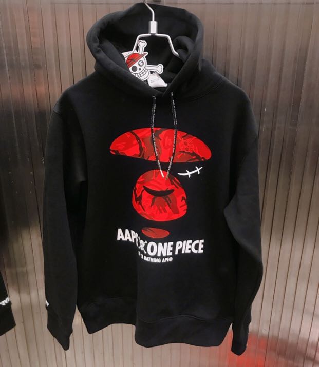 aape one piece hoodie