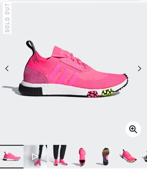 Adidas NMD Racer Primeknit Pink Limited edition Men s Fashion