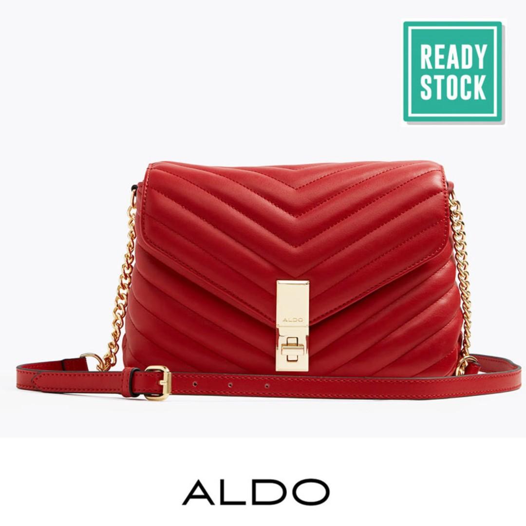Aldo red crossbody hot sale bag