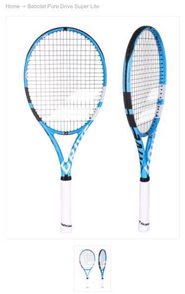 babolat pure drive super lite