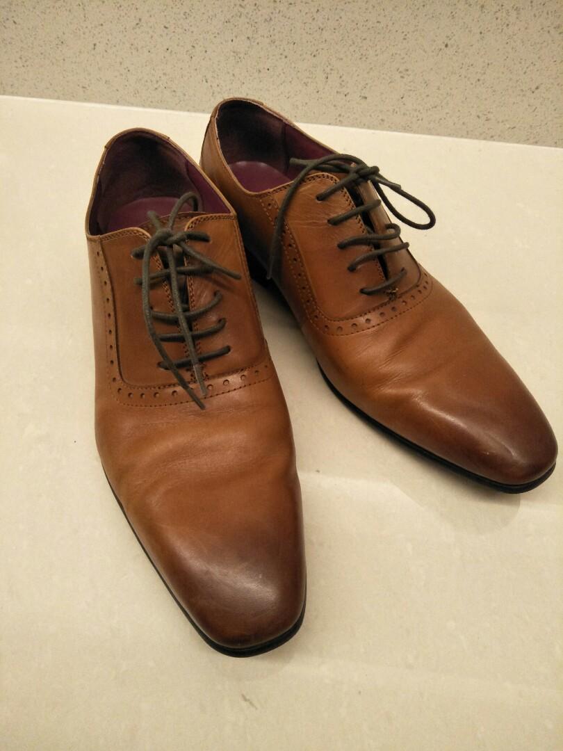 bata oxford leather shoes