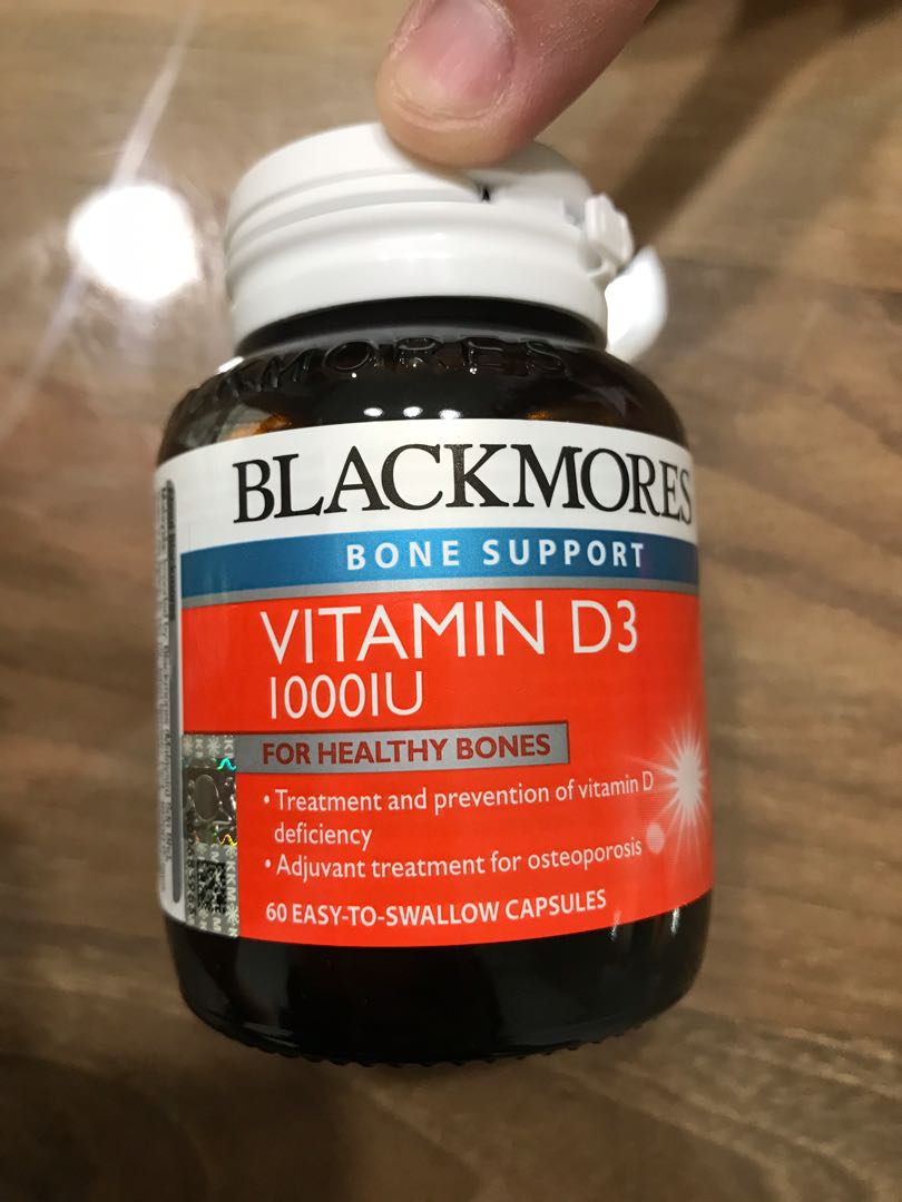 Blackmores Vitamin D3 1000iu Health Beauty Bath Body On Carousell