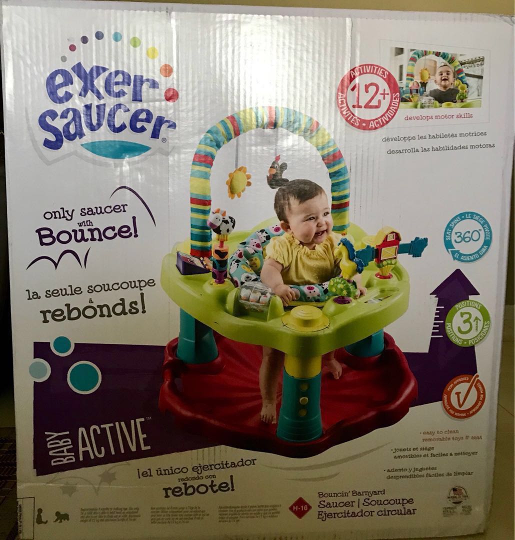 barnyard exersaucer