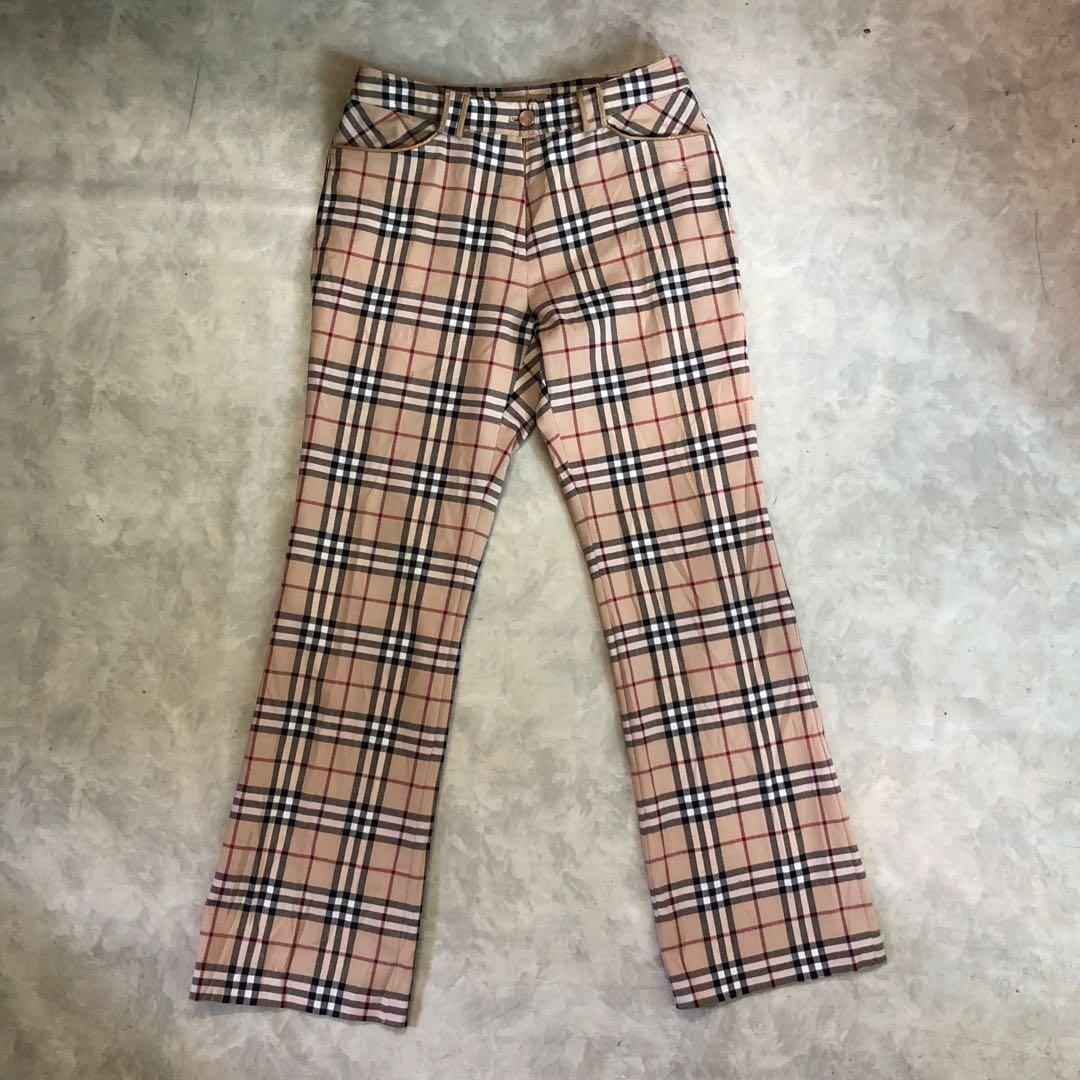 burberry inspired plaid pants