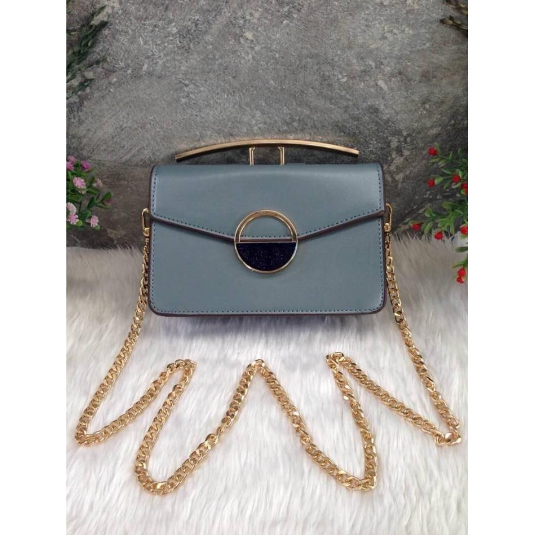 circular detail crossbody bag