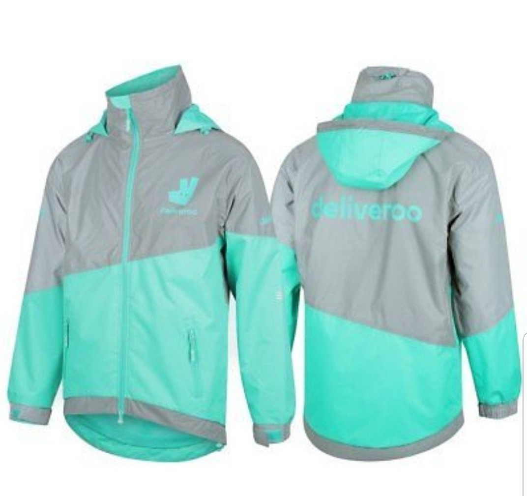Deliveroo raincoat 2025