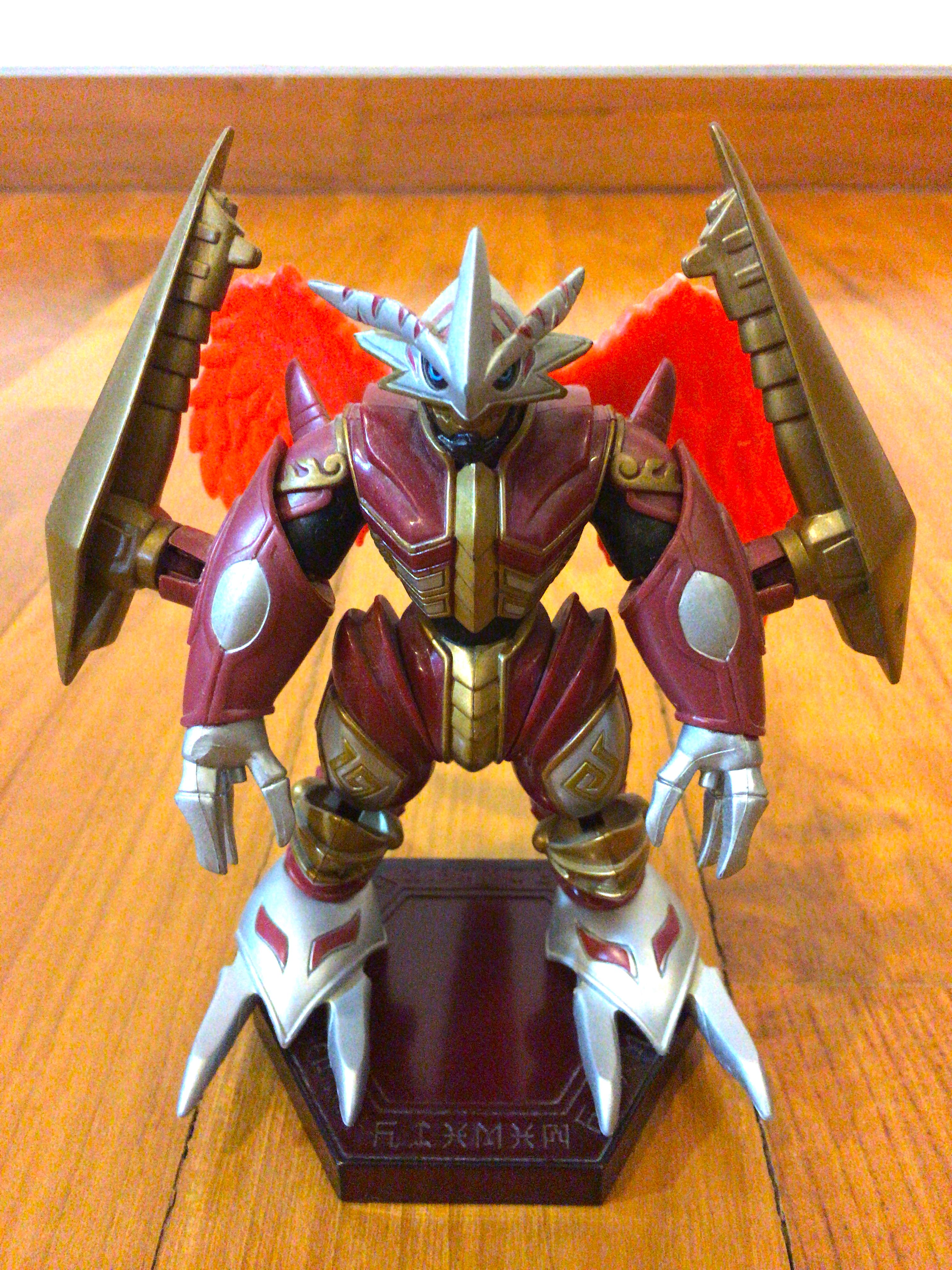 Digimon BurningGreymon Spirit Digivolving figure, Hobbies & Toys, Toys