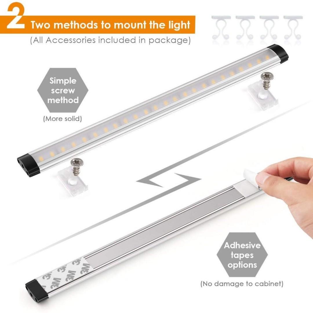Albrillo led under online cabinet lighting