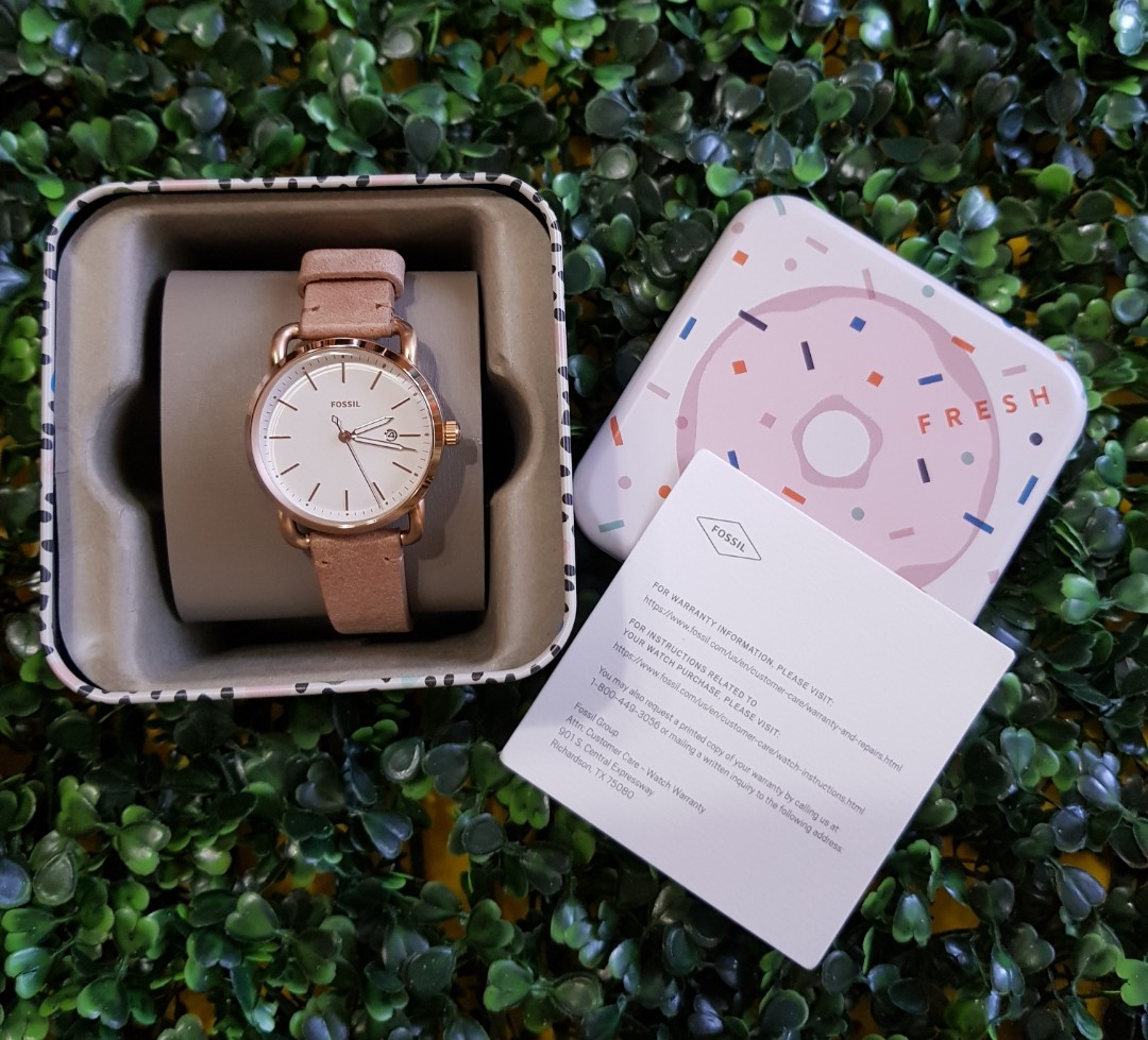 Fossil women's commuter watch new arrivals
