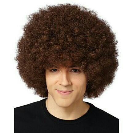 FREE POST to West Malaysia only Ready Stock Afro Wig ONLY design adult colourful blonde red pink white black yellow brown purple coffee blue oren price for EACH shown as per sample photos. Free delive...