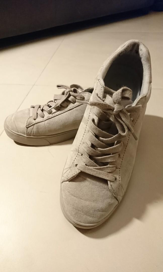 Globalwork Sneakers Size 40 H M Zara Leather Shoes Street